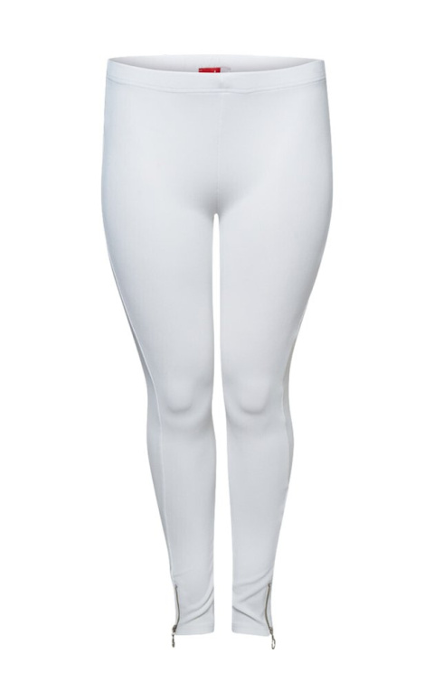 APRICO WYGODNE BIAŁE LEGGINSY A189 APRICO WYGODNE BIAŁE LEGGINSY A189