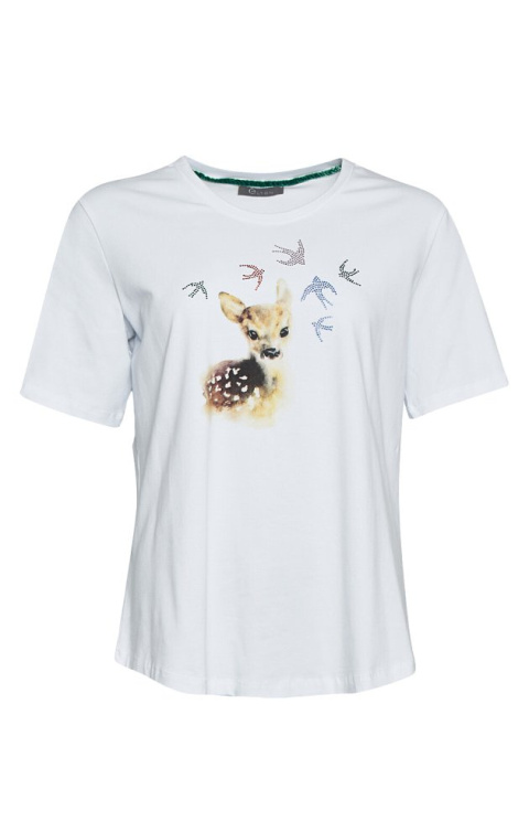 ELTON UROCZY T-SHIRT NADRUK BAWEŁNA E484 ELTON UROCZY T-SHIRT NADRUK BAWEŁNA E484