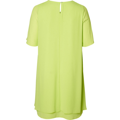 SEMPRE PRU ELEGANCKA WIZYTOWA SUKIENKA LIMONKA S030 SEMPRE PRU ELEGANCKA WIZYTOWA SUKIENKA LIMONKA S030