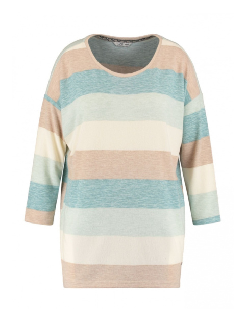 Z-ONE BLUZKA DZIANINOWA OVERSIZE PASKI ZO77 Z-ONE BLUZKA DZIANINOWA OVERSIZE PASKI ZO77