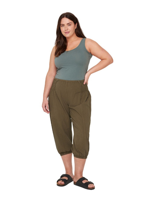 ZIZZI ZIELONY TOP BAWEŁNA 010B ZIZZI ZIELONY TOP BAWEŁNA 010B
