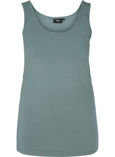 ZIZZI ZIELONY TOP BAWEŁNA 010B ZIZZI ZIELONY TOP BAWEŁNA 010B