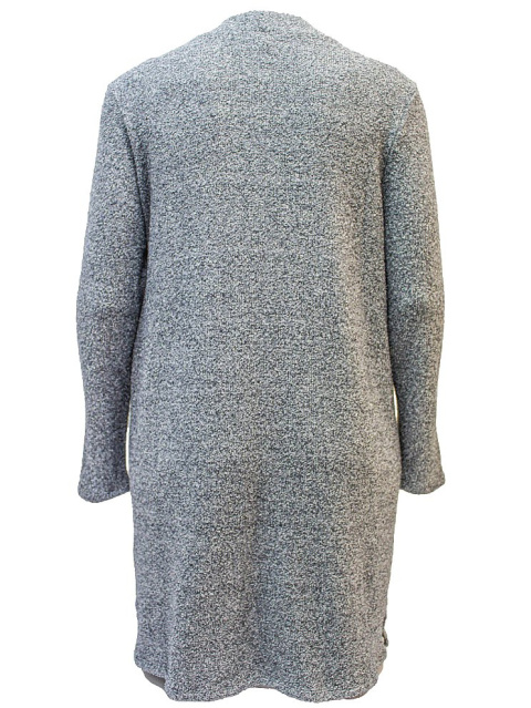 NY COLLECTION DŁUGI SZARY KARDIGAN SWETER NC01 NY COLLECTION DŁUGI SZARY KARDIGAN SWETER NC01