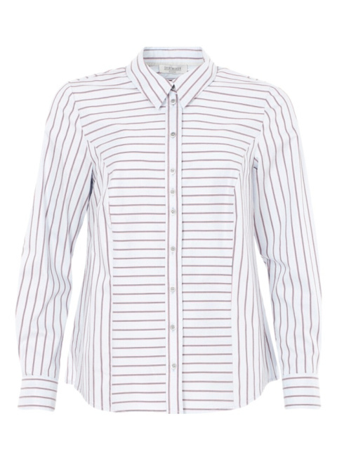 SHIRTMAKER ELEGANCKA BŁĘKITNA KOSZULA PASKI S679 SHIRTMAKER ELEGANCKA BŁĘKITNA KOSZULA PASKI S679