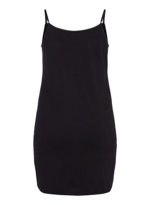 ZIZZI DŁUGI CZARNY TOP BASIC BAWEŁNA 010M ZIZZI DŁUGI CZARNY TOP BASIC BAWEŁNA 010M