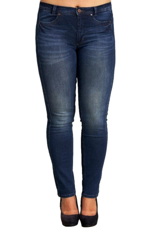 STUDIO CLOTHING GRANATOWE SPODNIE JEANSY PROSTE REGULAR SCDBC6 STUDIO CLOTHING GRANATOWE SPODNIE JEANSY PROSTE REGULAR SCDBC6