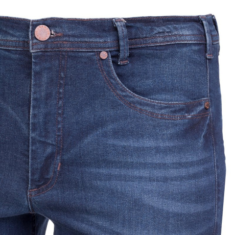 STUDIO CLOTHING GRANATOWE SPODNIE JEANSY PROSTE REGULAR SCDBA3 STUDIO CLOTHING GRANATOWE SPODNIE JEANSY PROSTE REGULAR SCDBA3