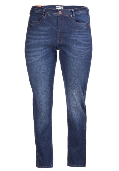 STUDIO CLOTHING GRANATOWE SPODNIE JEANSY PROSTE LONG SCDBA4 STUDIO CLOTHING GRANATOWE SPODNIE JEANSY PROSTE LONG SCDBA4