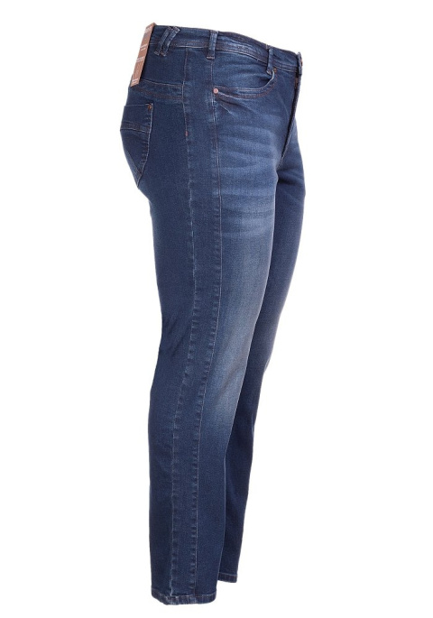 STUDIO CLOTHING GRANATOWE SPODNIE JEANSY PROSTE LONG SCDBA4 STUDIO CLOTHING GRANATOWE SPODNIE JEANSY PROSTE LONG SCDBA4