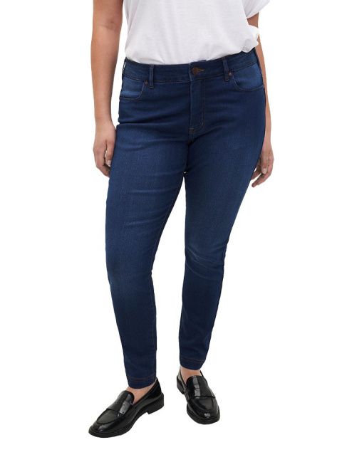 ZIZZI SPODNIE JEANSY CIEMNONIEBIESKIE SLIM FIT 305F N78 ZIZZI SPODNIE JEANSY CIEMNONIEBIESKIE SLIM FIT 305F N78