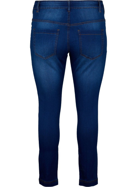 ZIZZI SPODNIE JEANSY CIEMNONIEBIESKIE SLIM FIT 305F N78 ZIZZI SPODNIE JEANSY CIEMNONIEBIESKIE SLIM FIT 305F N78