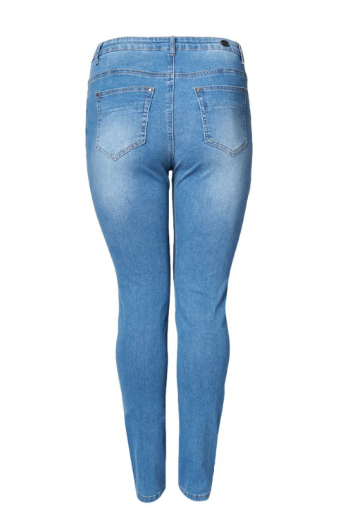 ADIA SPODNIE JEANSY RURKI NIEBIESKIE A155 N82 ADIA SPODNIE JEANSY RURKI NIEBIESKIE A155 N82