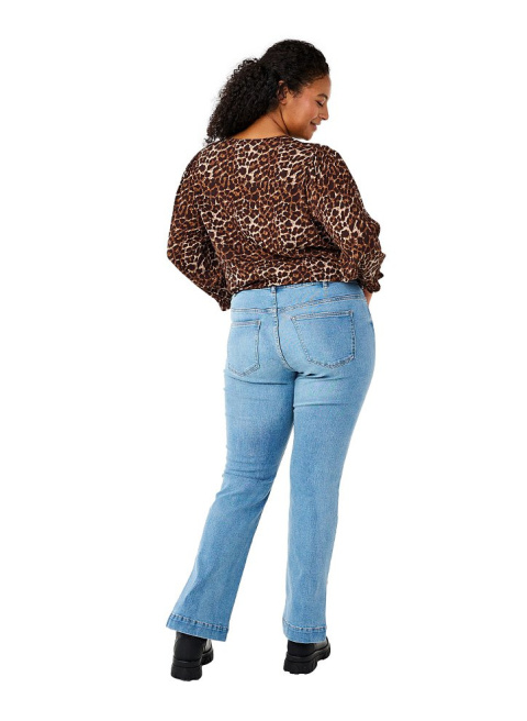 ZIZZI NIEBIESKIE SPODNIE JEANSY BOOTCUT ROZCIĘCIE 029F ZIZZI NIEBIESKIE SPODNIE JEANSY BOOTCUT ROZCIĘCIE 029F