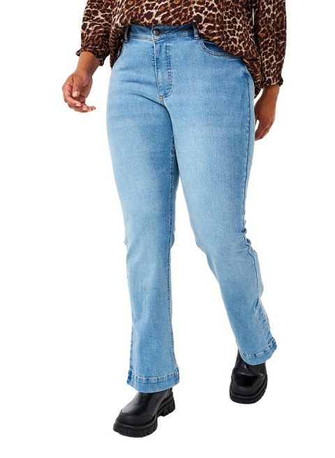 ZIZZI NIEBIESKIE SPODNIE JEANSY BOOTCUT ROZCIĘCIE 029F ZIZZI NIEBIESKIE SPODNIE JEANSY BOOTCUT ROZCIĘCIE 029F