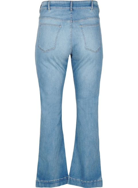 ZIZZI NIEBIESKIE SPODNIE JEANSY BOOTCUT ROZCIĘCIE 029F ZIZZI NIEBIESKIE SPODNIE JEANSY BOOTCUT ROZCIĘCIE 029F