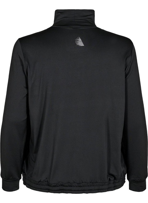 ZIZZI WYGODNA CZARNA BLUZA SPORTOWA 243A