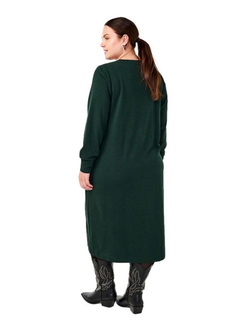 ZIZZI WYGODNA ZIELONA SUKIENKA BAWEŁNA 145A