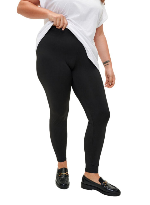 ZIZZI WYGODNE CZARNE LEGGINSY 989A