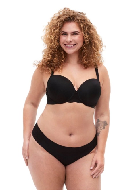ZIZZI WYGODNE CZARNE MAJTKI BRAZYLIJSKIE 015F 2PACK ZIZZI WYGODNE CZARNE MAJTKI BRAZYLIJSKIE 015F 2PACK