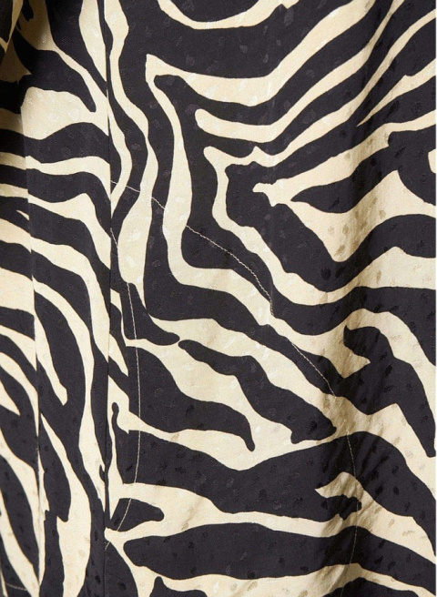 PONT NEUF BEŻOWA BLUZKA KOSZULOWA ZEBRA V425 PONT NEUF BEŻOWA BLUZKA KOSZULOWA ZEBRA V425