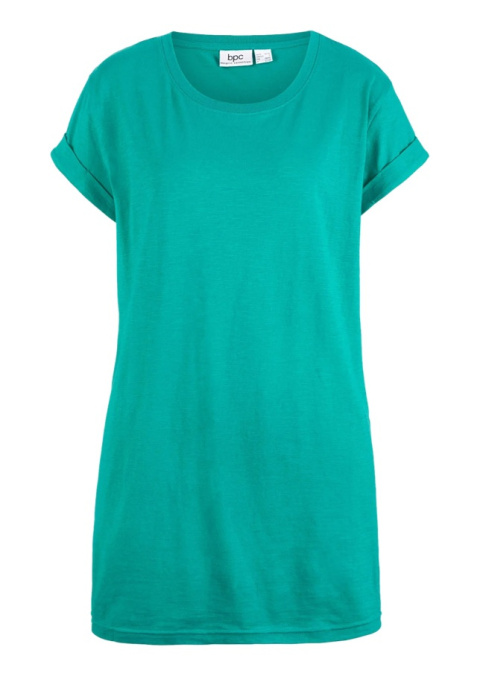 BPC TURKUSOWA TUNIKA T-SHIRT BAWEŁNA BP14