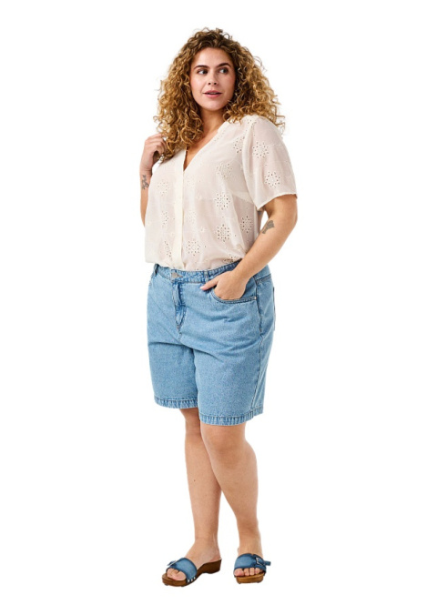 ZIZZI KREMOWA BLUZKA HAFT ANGIELSKI 993A ZIZZI KREMOWA BLUZKA HAFT ANGIELSKI 993A