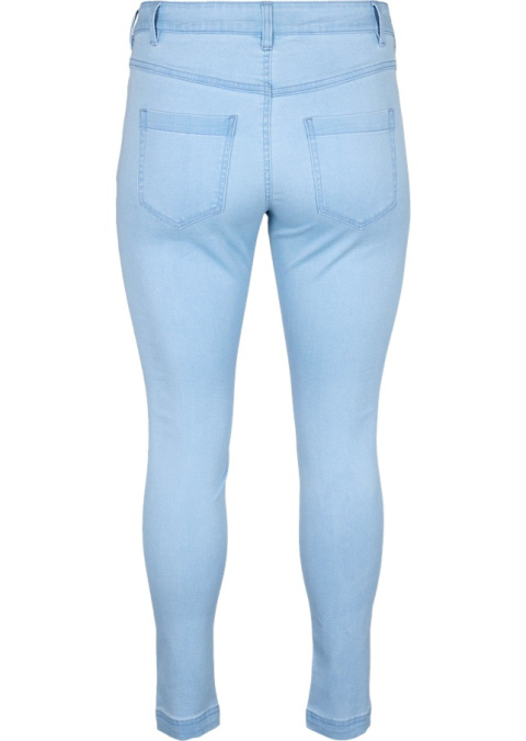 ZIZZI BŁĘKITNE SPODNIE JEANSY SLIM FIT 305F N78 ZIZZI BŁĘKITNE SPODNIE JEANSY SLIM FIT 305F N78