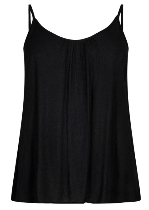ZIZZI CZARNY TOP RAMIĄCZKA 014K