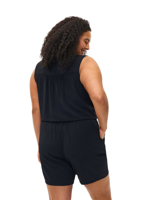 ZIZZI ELEGANCKA CZARNA BLUZKA TOP BEZ RĘKAWÓW 990C ZIZZI ELEGANCKA CZARNA BLUZKA TOP BEZ RĘKAWÓW 990C