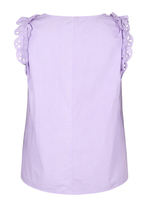 ZIZZI FANTASTYCZNA LILIOWA BLUZKA TOP DETALE 981B ZIZZI FANTASTYCZNA LILIOWA BLUZKA TOP DETALE 981B