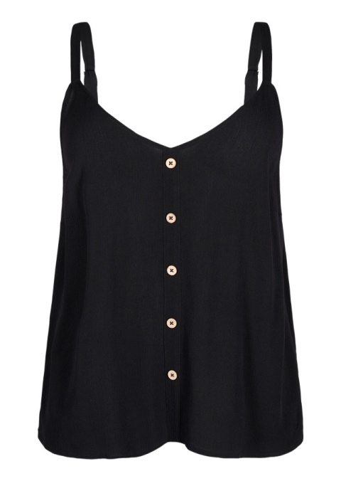 ZIZZI WYGODNY CZARNY TOP WISKOZA 014T ZIZZI WYGODNY CZARNY TOP WISKOZA 014T