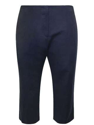 M&S GRANATOWE SPODNIE 7/8 RYBACZKI BAWEŁNA MS13