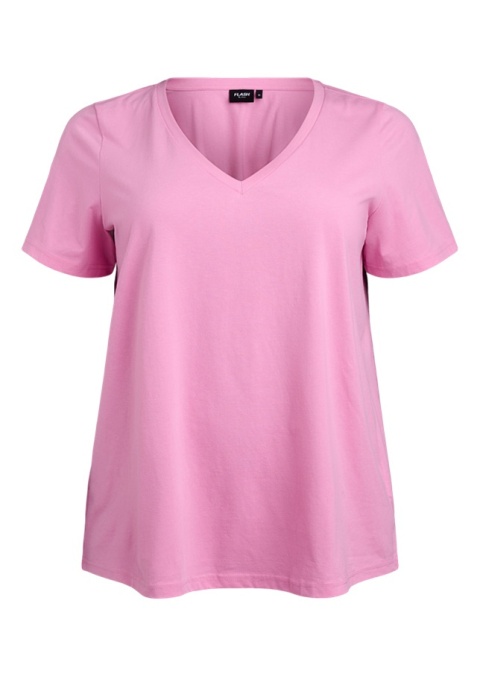 ZIZZI KLASYCZNY WYGODNY RÓŻOWY T-SHIRT 002H ZIZZI KLASYCZNY WYGODNY RÓŻOWY T-SHIRT 002H