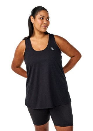 ZIZZI CZARNY TRENINGOWY TOP SPORTOWY 053P
