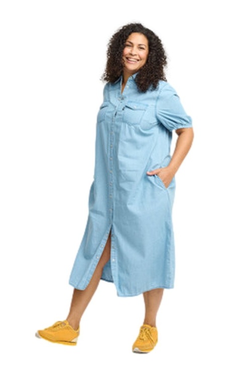 ADIA NIEBIESKA KOSZULOWA JEANSOWA SUKIENKA WA052 ADIA NIEBIESKA KOSZULOWA JEANSOWA SUKIENKA WA052