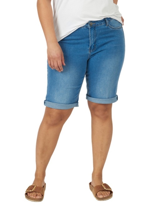 ADIA WYGODNE NIEBIESKIE JEANSOWE SPODENKI A133 ADIA WYGODNE NIEBIESKIE JEANSOWE SPODENKI A133