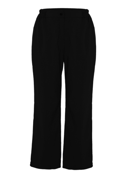 STUDIO ELEGANCKIE CZARNE SPODNIE PROSTA NOGAWKA S864