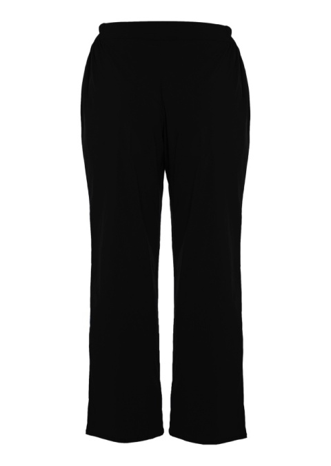 STUDIO ELEGANCKIE CZARNE SPODNIE PROSTA NOGAWKA S864
