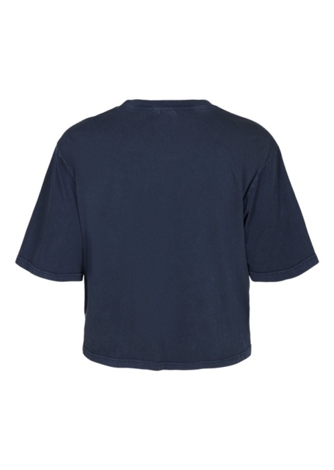 ZIZZI PUDEŁKOWY GRANATOWY T-SHIRT BAWEŁNA 224C