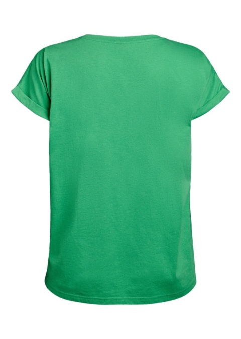 ZIZZI KLASYCZNY T-SHIRT ZIELONY 148F