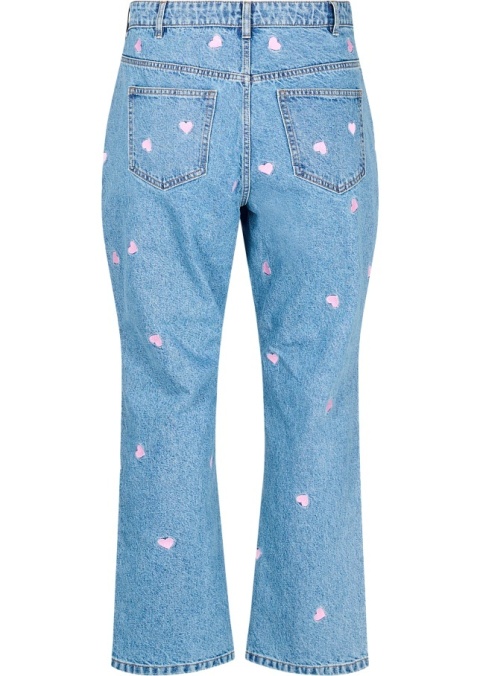 ZIZZI NIEBIESKIE PROSTE JEANSY SPODNIE SERCA N78 957C ZIZZI NIEBIESKIE PROSTE JEANSY SPODNIE SERCA N78 957C