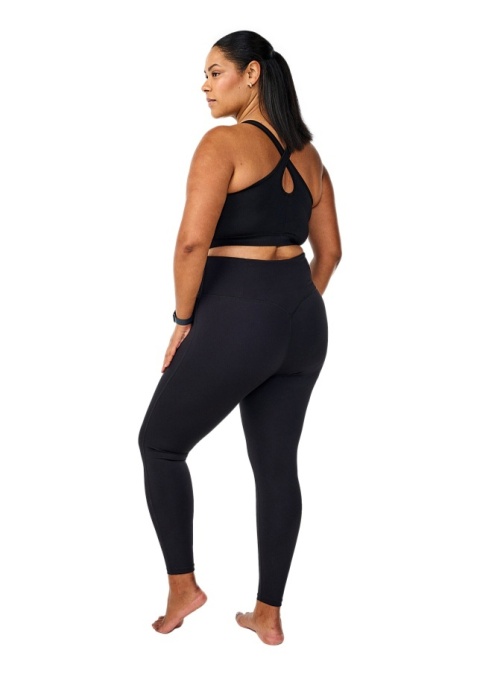 ZIZZI CZARNE SPORTOWE LEGGINSY MODELUJĄCE 122C ZIZZI CZARNE SPORTOWE LEGGINSY MODELUJĄCE 122C