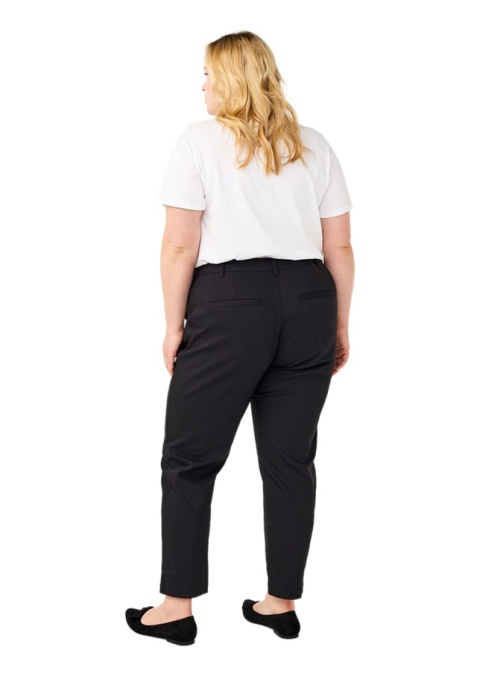 ZIZZI ELEGANCKIE PROSTE CZARNE SPODNIE 014B