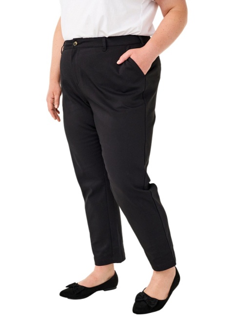 ZIZZI ELEGANCKIE PROSTE CZARNE SPODNIE 014B