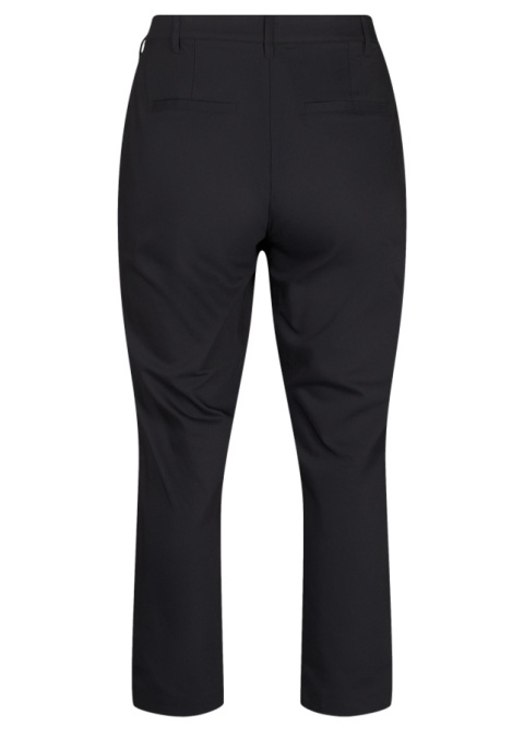 ZIZZI ELEGANCKIE PROSTE CZARNE SPODNIE 014B
