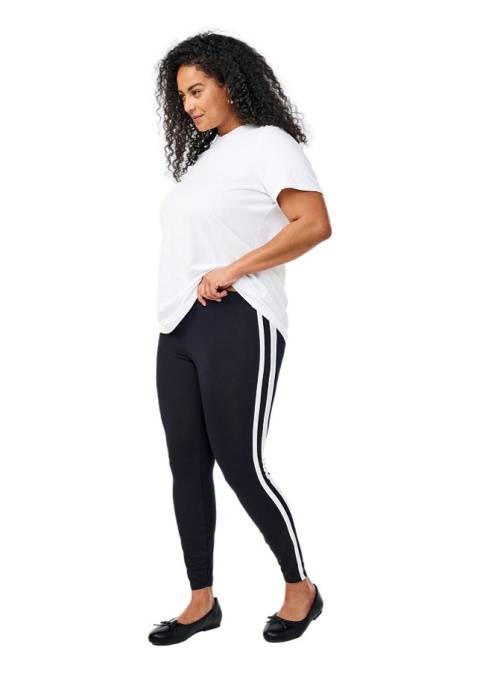 ZIZZI WYGODNE CZARNE LEGGINSY WISKOZA 011V ZIZZI WYGODNE CZARNE LEGGINSY WISKOZA 011V