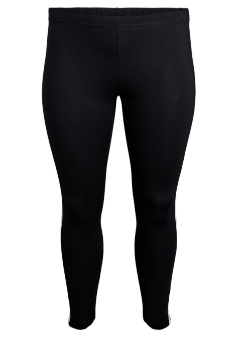 ZIZZI WYGODNE CZARNE LEGGINSY WISKOZA 011V ZIZZI WYGODNE CZARNE LEGGINSY WISKOZA 011V