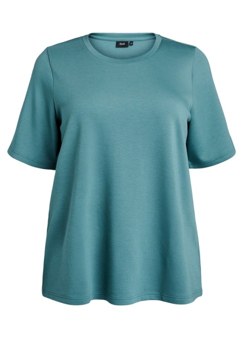 ZIZZI KLASYCZNA NIEBIESKA BLUZKA T-SHIRT 055F