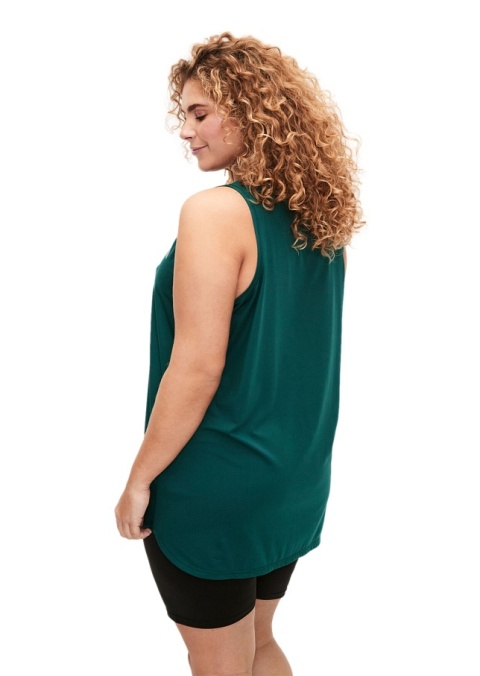 ZIZZI ZIELONY TRENINGOWY TOP SPORTOWY 053T