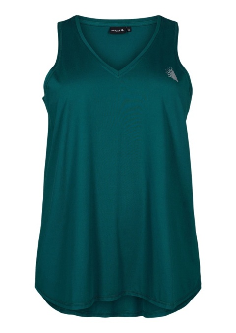 ZIZZI ZIELONY TRENINGOWY TOP SPORTOWY 053T